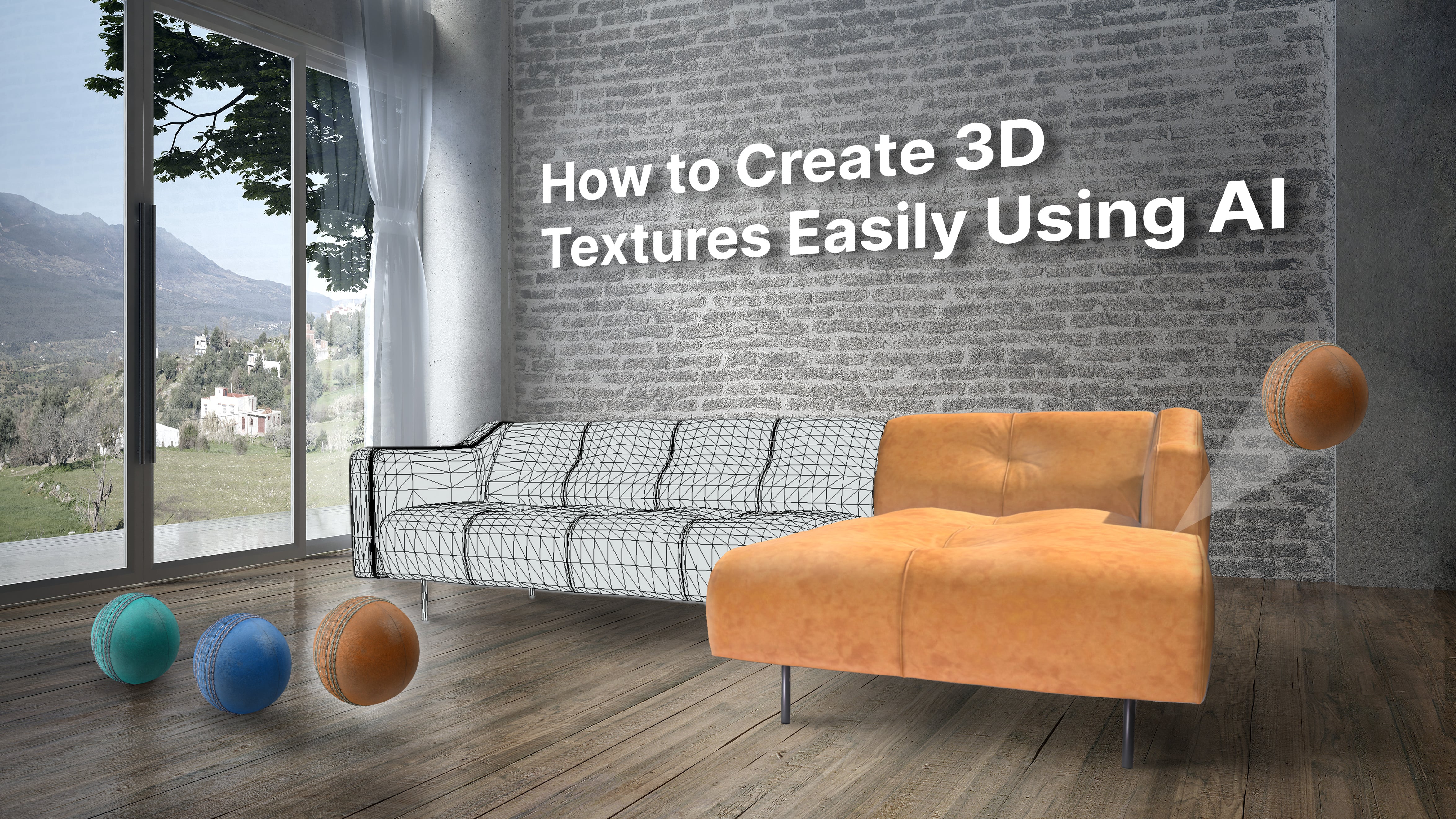 Create 3D Textures Easily Using AI